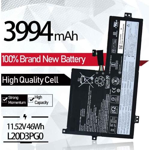 L20D3PG0 SB11B36299 SB11B36319 Laptop Battery For Lenovo 11.52V 46Wh 3994mAh Notebook Battery New