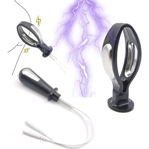 Electro Sex Vaginal Stimulation Anal Vibrator Sex Toys for Woman Men, Big Butt Plug G-spot Electric Shock Anal Toys Accessories