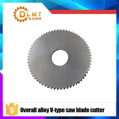1pcs 90mm Saw Blade Circular Solid Carbide Round V Slitting Saw Cutter 90X22X6.5X36T-96degree Woodworking Cutting Tool