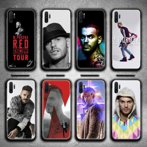 France M Pokora Matt Pokora Phone Case For Samsung Galaxy Note20 ultra 7 8 9 10 Plus lite M51 M21 M31S J8 2018 Prime