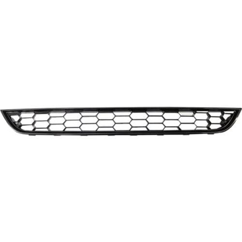 Glossy Black Front Bumper Grill Sport Honeycomb Mesh Lower Grille for Ford Fiesta 2012-2017 1801358