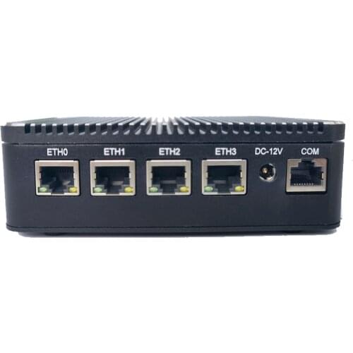 Intel N4200 Quad-Cores Pfense Mini Router Server PC 41000M Lan Support Windows10 Linux 4 Gigabi Network Fanless Computer