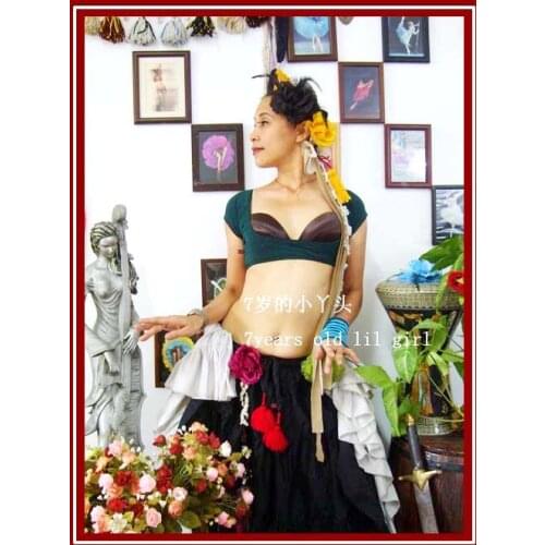 Belly dance top belly dance costume modal YOGA ballet modal rayon shrug short sleeves top A04