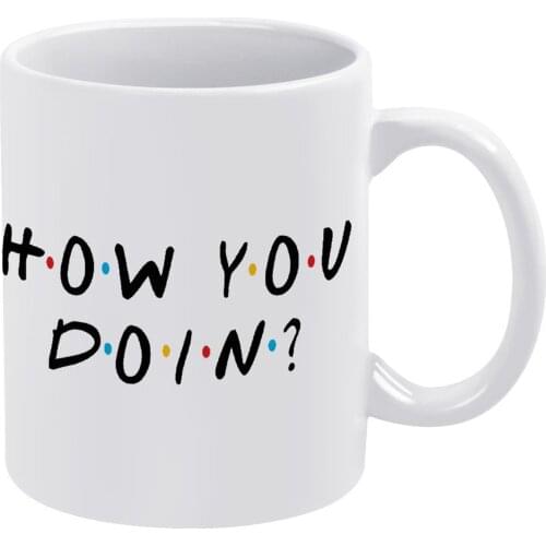 Friends Tv Mug Cheap Mug Vintage Porcelain Cereal Cups