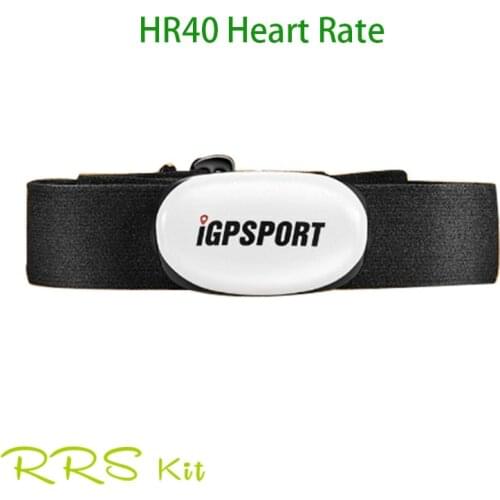 IGPSPORT HR40 Heart Rate Monitor Compatible GARMIN Bryton Computer Sports Monitor Chest Strap ANT+ Heart Rate Sensor