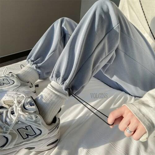 Mens Harajuku Casual Pants Nice Pop Fashion Man Solid Color Oversize Trousers Fashion Male Pants Clothing Dropshipping