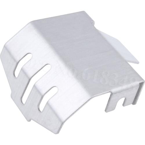 Stainless Steel TRX4 Axle Protective Guard Plate Front / Rear for 1/10 Scale RC Crawler Traxxas TRX-4 Upgrade Parts