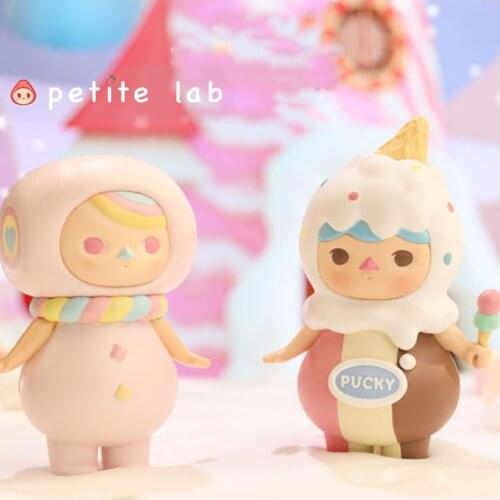 Original POP MART PUCKY Elf Sweet Series Blind Box Toys Model Confirm Style Cute Anime Figure Gift Surprise Box