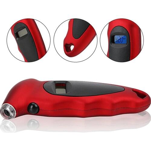 Portable LCD Digital Tire Pressure Test 150PSI Tire Tyre Air Pressure Gauge Tester