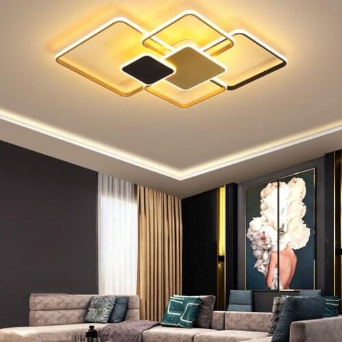 Bedroom Ceiling Light Gold Frame for Living room Bedroom Dining Room Kitchen Decoration Iron Ceiling lamp Fixtures lighting