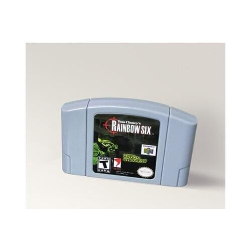 Rainbow Six For 64 Bit Game Cartridge USA Version NTSC Format