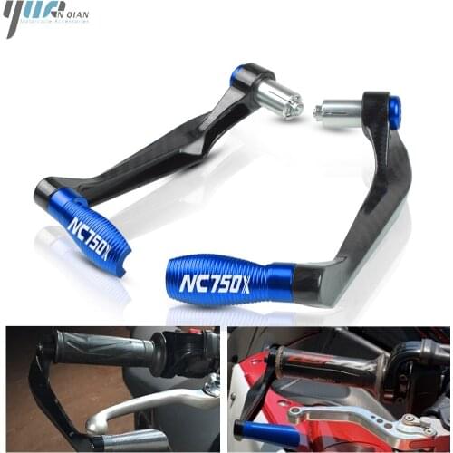 Motorcycle 7/8" 22mm Handlebar Brake Clutch Levers Protector Guard Proguard Universal For HONDA NC750X NC 750 X 2008-2018 2019