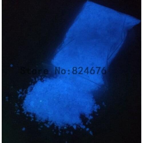 Luminous Stone Sand Noctilucent Glow Spall Fairy tiny rock Dust Glow at Night for Creative Nail Art Making 500g/bag