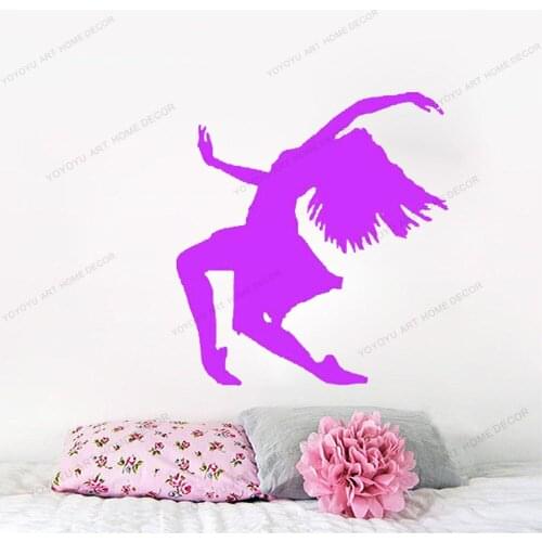 Dance Vinyl Wall Decal or Car Sticker - dance Vinyl Sticker Art Home Decor Mural Dance Studio yw-604