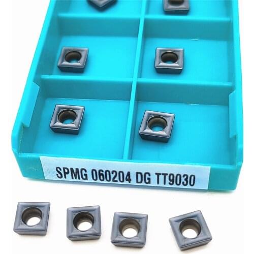 Lathe Tool SPMG060204 DG TT9030/TT8020 Carbide Insert SPMG060204 Indexable U Drill Insert Factory Outlet