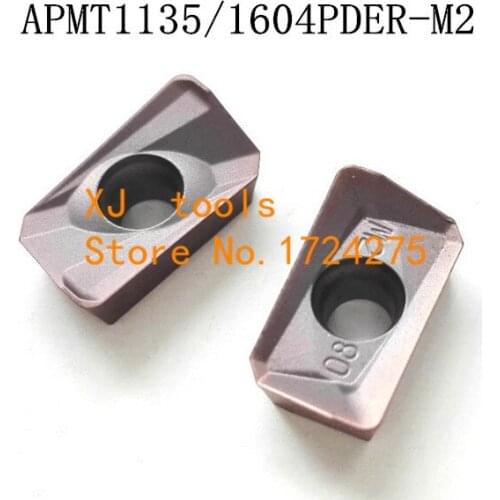 10pcs Carbide blade APMT1135PDER /APMT1604PDER M2,CNC milling insert,numerical control lathe tool, suitable for stainless steel