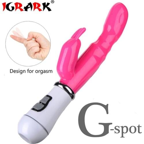 IGRARK 12 Speed Strong Rabbit Vibrator, Clitoris Stimulator G-spot Massager, Sex Toys For Women Female Masturbator Sex Shop