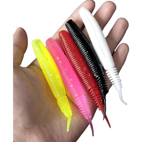 1pcs Soft Bait Fishing Lure Potato Needle Tails High Gravity Ratio 10cm/7g Worm Long Cast Lures Fish Bait Fishing Accessories