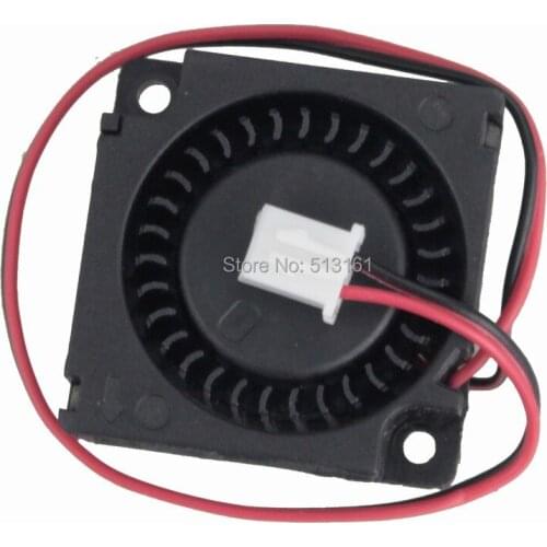 100 Pieces/lots Gdstime 12V Ball Bearing 30mm Blower Fan 3010 30mm * 10mm 9500RPM 2pin Turbo Blowers 3D Printer Blower Fans