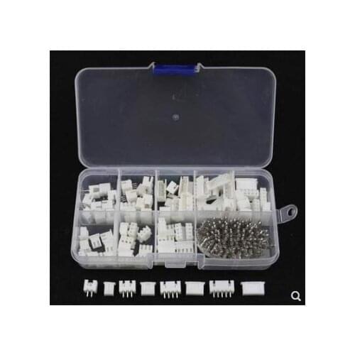 2p 3p 4p 5-pin 2.54mm terminal kit shell pin connector jst connector xh diy sleeve