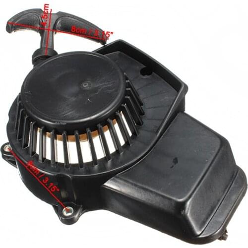 47cc 49cc Pit Dirt Bike Minimoto Mini Quad Pull Start Starter Cord Pullstart Cog