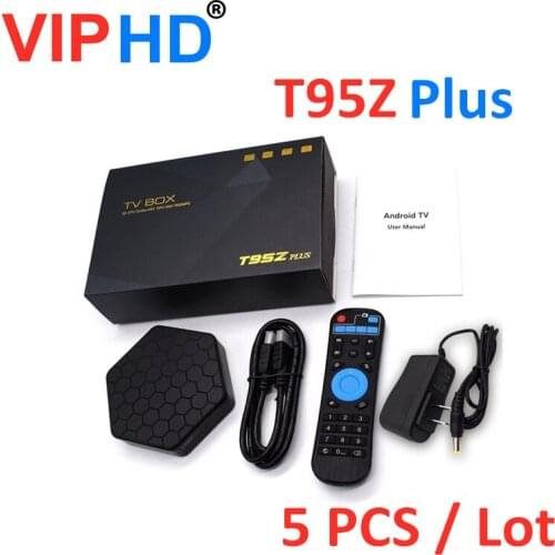 5Pcs Lot T95Z Plus Android Tv Box S912 Octa Core 3GB ROM 32GB RAM WiFi BT T95Z Set Top Box