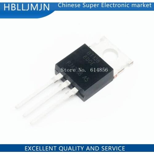50PCS BT138-800E BT138-800 BT138 12A/800V TO-220