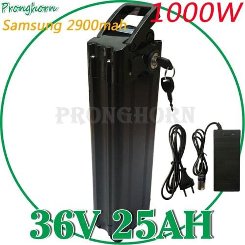 36V 20Ah Electric Bike Battery 36V 10Ah 13Ah 15Ah 20Ah 21Ah 25Ah Lithium Battery Use Samsung Cell 36V 500W 1000W Ebike Battery