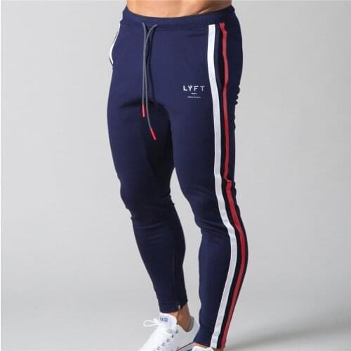 2021 Stripes Pants Men Joggers Sweatpants Streetwear Trousers Fashion Printed Muscle Sports Mens Pants