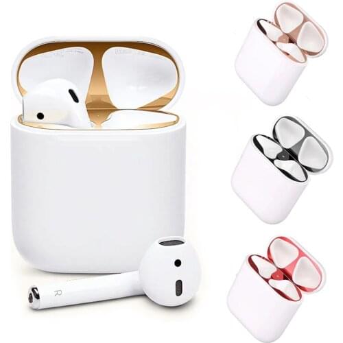 Ultra-Thin Protective Wrap Sticker Earphone Charging Case Skin Self-Adhesive Film Scratch Resistant Suitable Apple Airpods