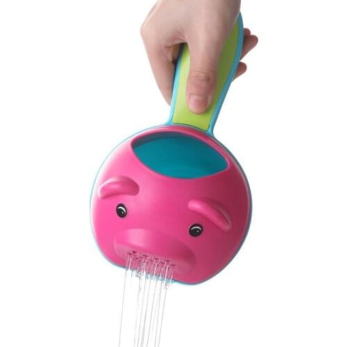 Baby Shampoo Shield Shower Cup Cap Visor Hat 2 Colors Summer Bear Kids Shampoo Cap Baby Bath Toys Tub Bath Products Care