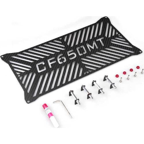 For Cfmoto 650mt Carbon Fiber Water Tank Protection Net 19 Models Do Not Match