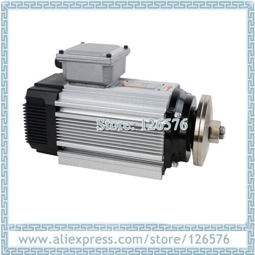 Air cooled blade spindle motor 3kw 3000rpm square shape air cooled spindle motor for wood/plastic/glass/Aluminum