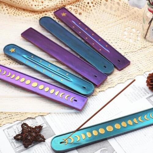 Epoxy Resin Casting Mold Art Crafts DIY Moon Phase Storage Box Sun Moon Star Incense Burner Container Jewelry Decor Craft