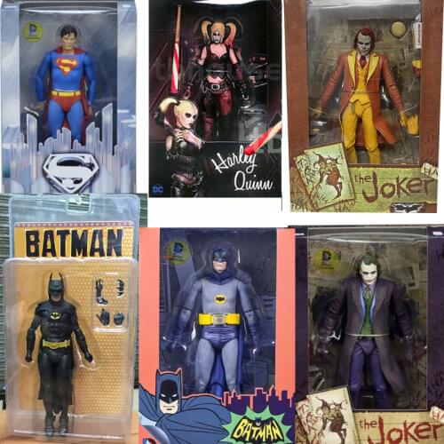 NECA Joker Figure The Dark Knight Joker Toys Heath Ledger Toys Model Collection Gift