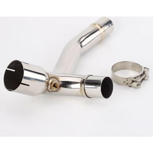Motorcycle Modified Exhaust Pipe Muffler Stainless Steel Middle Section GSX-R1000 K9 Middle Section GSXR1000