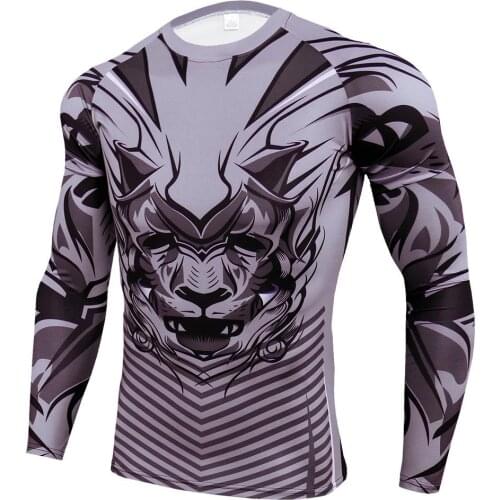 Endgame Wars 3D Running T-Shirt Compression Tights Mens Fitness Breathable Sportswear Rashgard Gym