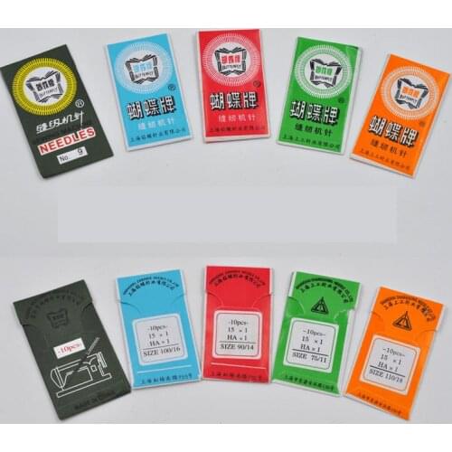 10pcs Threading Industrial And Domestic Overlock Sewing Machine Needles