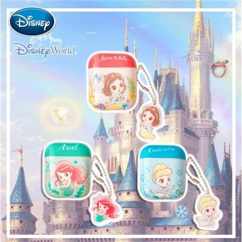 Creative Cute Princess Airpods Pro Protective Cover Cartoon Apple 1/2 Generation Bluetooth Headset Set Pendant Toy Gift