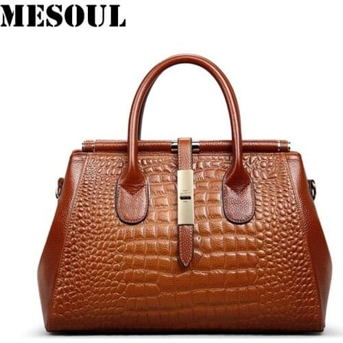 Женские сумки под рептилию MESOUL China At AliExpress