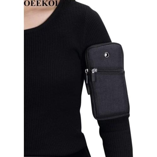 OEEKOI Universal Outdoor Sports Armband Phone Bag for Doogee Mix 2/X30L/BL5000/X30/Shoot 1/Y6/X9 Pro/X6 Pro/F7 Pro/F7/F5/Y200/T6