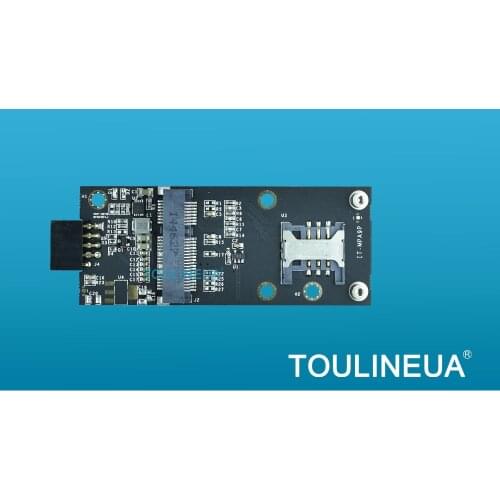 MPU9P Mini PCIe To USB Adapter for 3G/4G WWAN and WiFi (USB Type) Card Mini PCI-E To USB Mini Pcie To Pcie