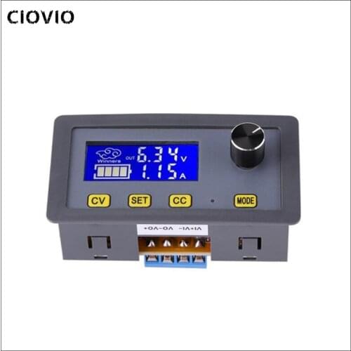 Adjustable Power Supply Module DC-DC Converter 5A Step-Down Buck Module Voltage Regulator 6V-32V to 0-32V LCD Display CC CV