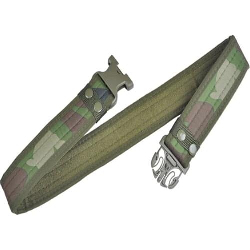 New Simple Camo Tactical Belt Cool Luxury Wear Bag Riding Inside Nylon Bag Deputy Military Fans Belt Fastening Tape Waistband