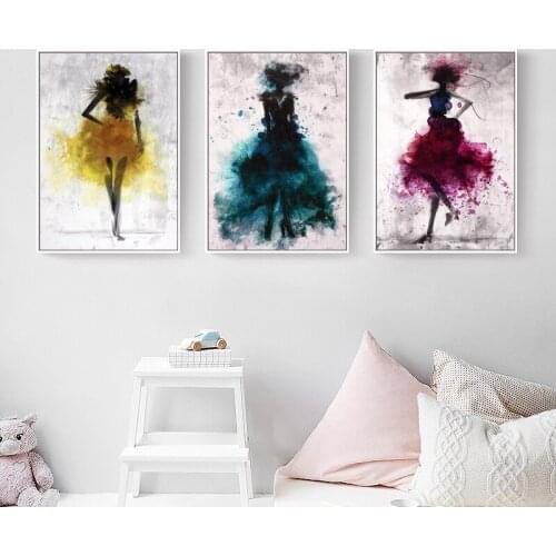 Modern Minimalist Nordic Abstract fashion show A4 Large Art Prints Poster Living Room Home Decor Wall Picture Canvas Painting
