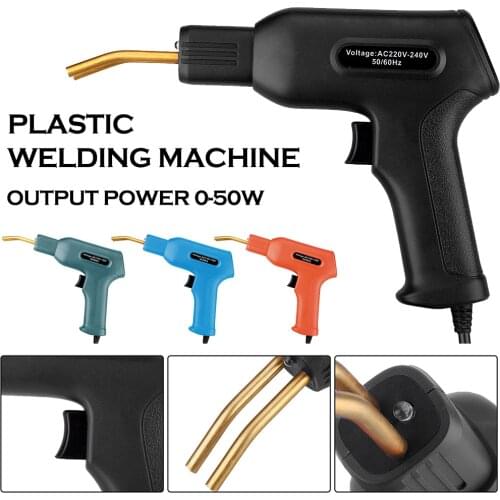 PVC Repairing Welding Machine Plastics Welders Garage Tool Hot Staplers Machine Staple Car Bumper Repairing Stapler Welding Tool