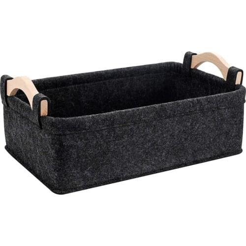 HOT Basket Storage Baskets For Shelves Fabric Storage Bins For Living Room Kitchen Playroom Bathroom Toilet Room Narrow