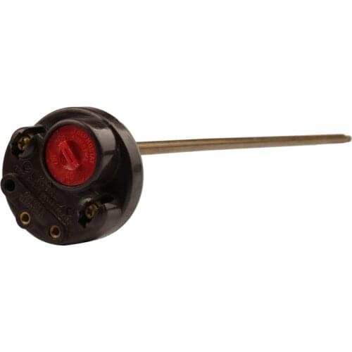 Isuotuo 175mm 30-80℃ 15A 250VAC Double Protection Push Thermostat for Ariston Water Heater Temperature Controller Switch