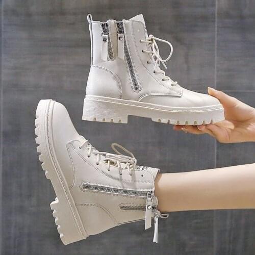 High-top shoes fashion casual womens shoes student Martin boots