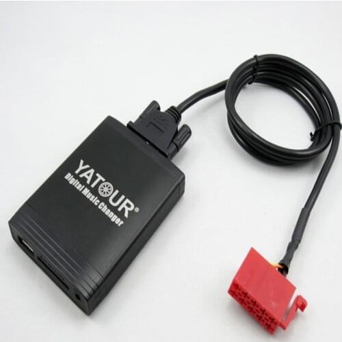 Yatour ytm-06 Car Audio for Mercede Benz 10-pin 1994-1998 W140 W202 W210 Digital Music USB SD AUX Bluetooth Car Stereo Adapter 9